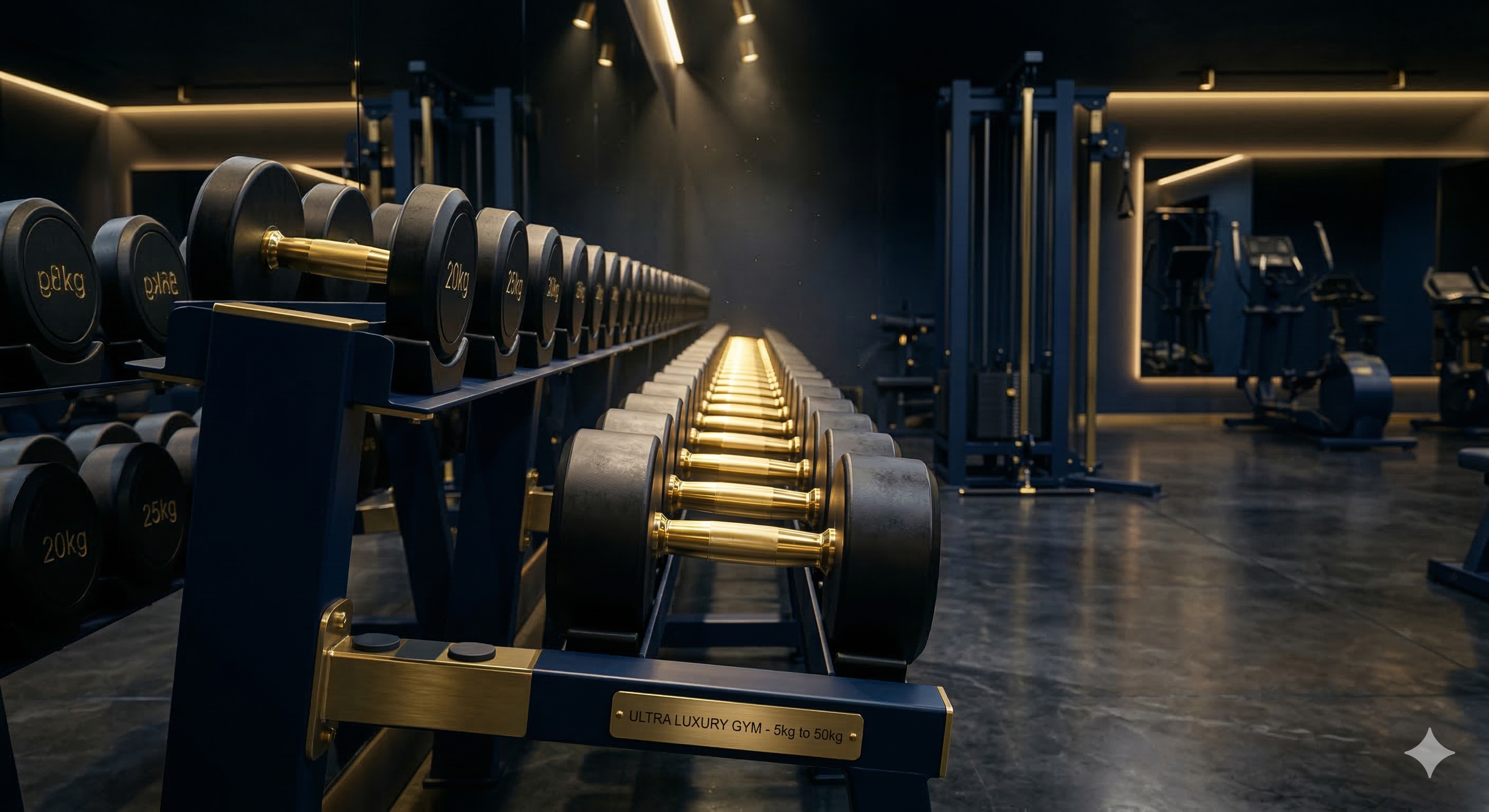 Royal Gym Weights Area Picture